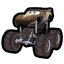 One of Monster McQueen's icons from Cars: The Videogame