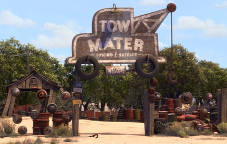 tow mater radiator springs