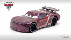 Cars 3 deals aaron clocker diecast