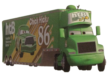Amazon.com: Disney Cars Toys Chick Hicks Hauler : Toys & Games