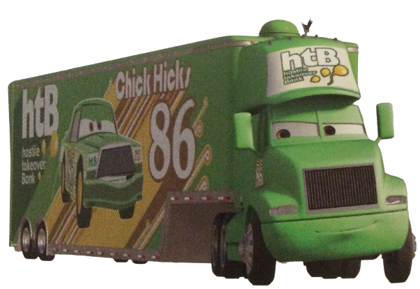 Disney Pixar Cars Camion Transporteur Jackson Storm pour transporte