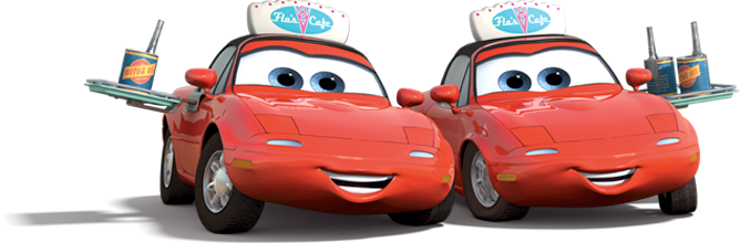 Mia And Tia Pixar Cars Wiki Fandom