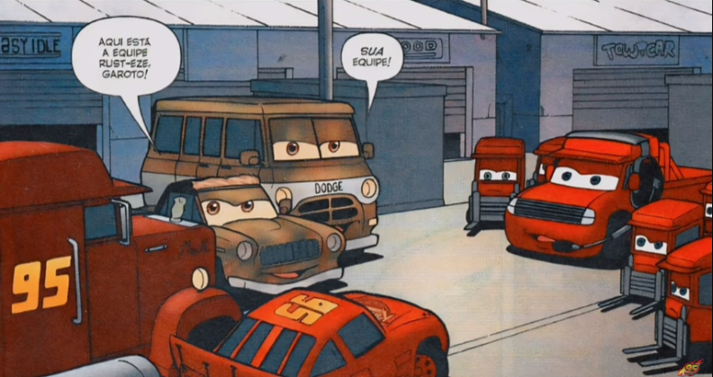 Lightning mcqueen rust eze truck hotsell