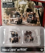 Pitties as Logray and Wicket