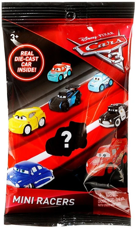 Disney Pixar Cars Mini Racers International Adventure 3-Pack, Soapy Mater,  Racing Wheels Lightning McQueen & Union Jack Ramone