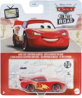 Disney and Pixar Cars Cryptid Buster Lightning McQueen Die-Cast Toy Car,  1:55 Scale Collectible