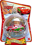 Holiday Hotshot Lightning McQueen (Incorrectly listed as Lightning McQueen) (Wave 4 packaging variant)