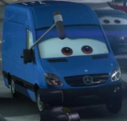 Mersedez Benz van.jpg (12 KB) Blue Mercedes-Benz Sprinter Van