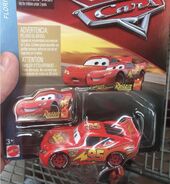 Lightning McQueen with Sign