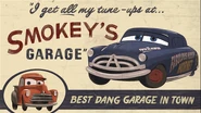 Advertisement with the Hudson Hornet
