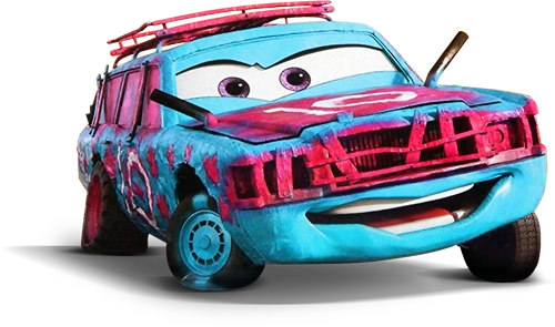 disney cars blind