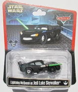 Lightning McQueen as Jedi Luke Skywalker