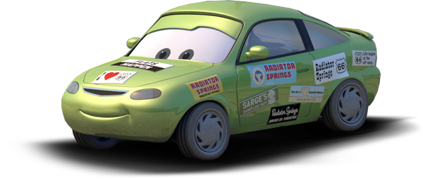 Nick Stickers, Pixar Cars Wiki