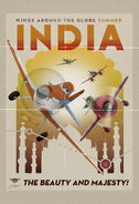 Planes vintage poster india