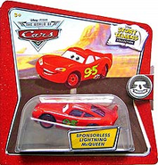 Sponsorless Lightning McQueen