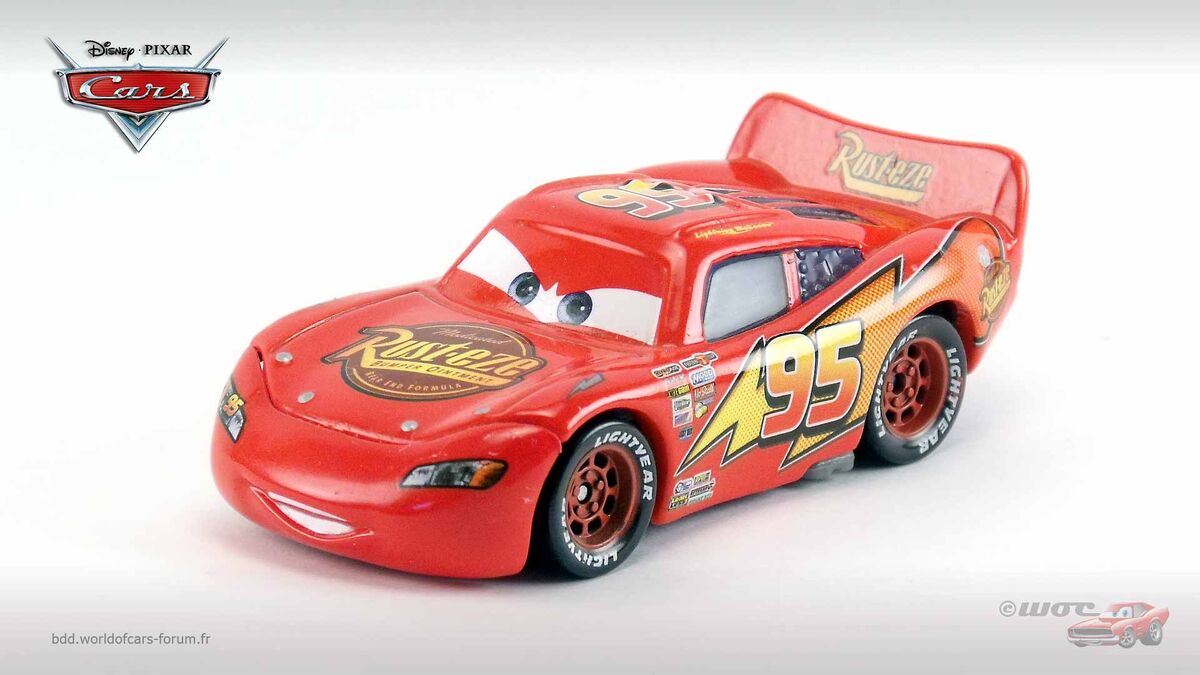  Dinoco Lightning McQueen 1:55 Scale Race O Rama Mattel : Toys &  Games