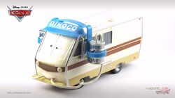 y*0様 BARRY DIESEL Disney/Pixar Cars 1:55 Die Cast Car Oversized Vehicle Barry