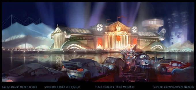 pic Pixar Cars 2 Concept Art munich museum world of cars wiki fandom