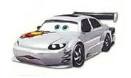 Concept art from the 2010 die-cast Collector Guide, featuring blue eyes and mirrored graffiti scheme