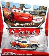 Lightning McQueen with Metallic Finish