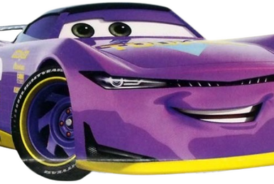 Cars 3 purple car shop