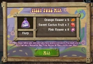 Fizzy fuel recipe screen.