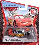 Silver Metallic Finish Lightning McQueen