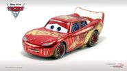 Rust-eze Racing Center Lightning McQueen