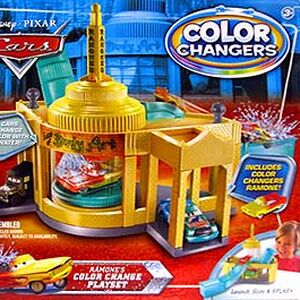 Disney cars ramone's colour discount change playset