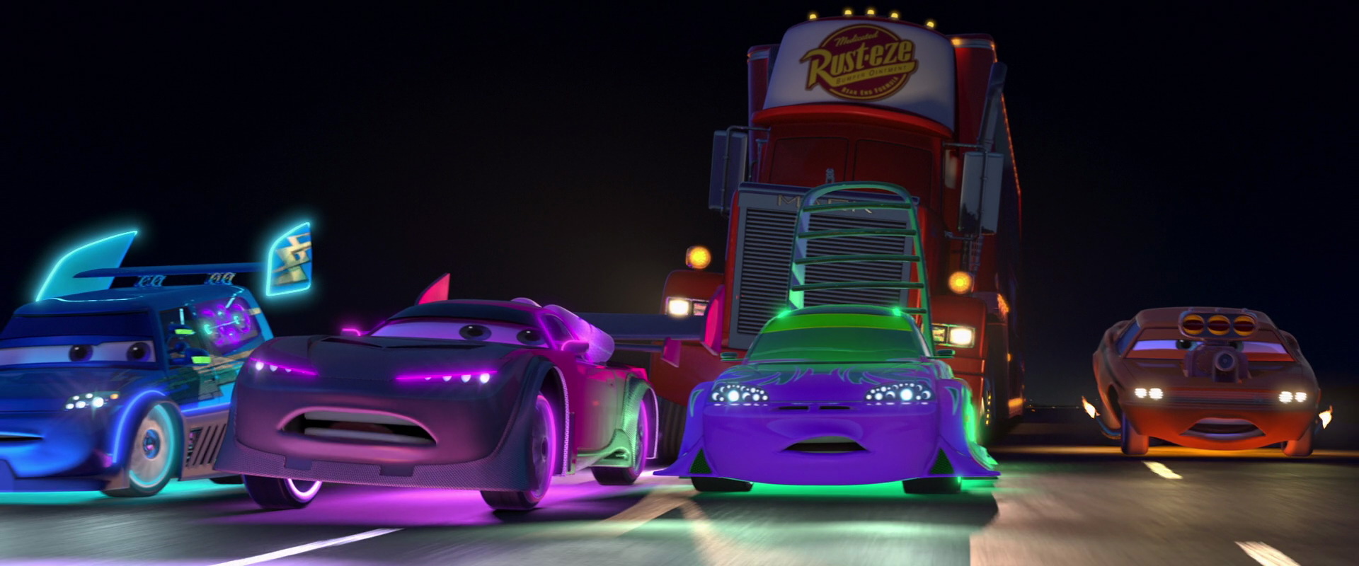 Cars: The Video Game, The cars Wiki