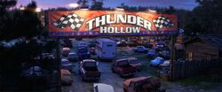 Thunder Hollow Speedway World Of Cars Wiki Fandom