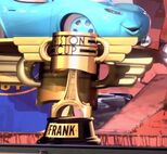 Piston Cup won by Frank