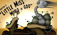 The Chapter 2 map screen, "Little Miss World of Goo"