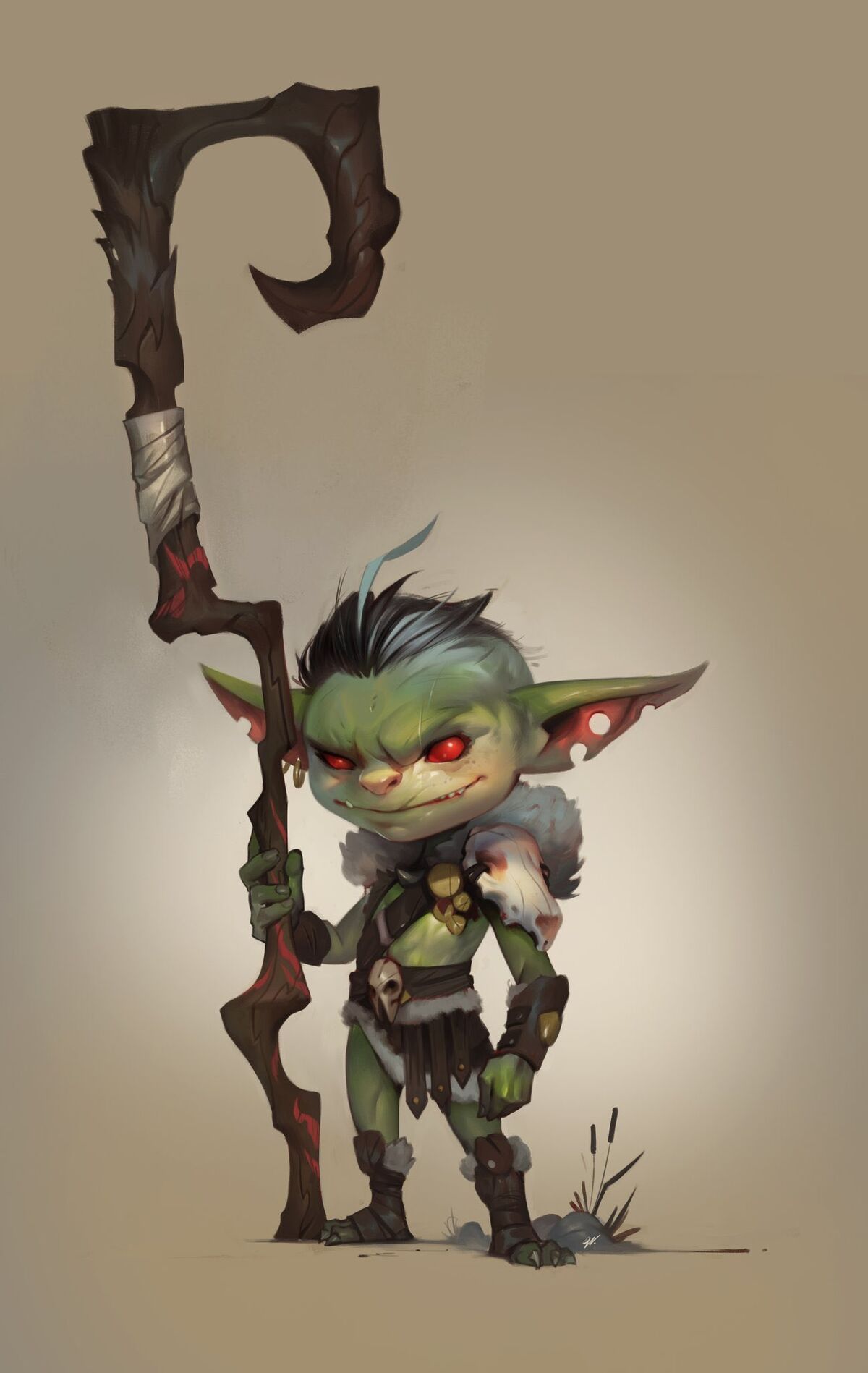 洋書 CREATURES OF THE GOBLIN WORLD by Clark CREATURES OF THE GOBLIN WORLD by Clark