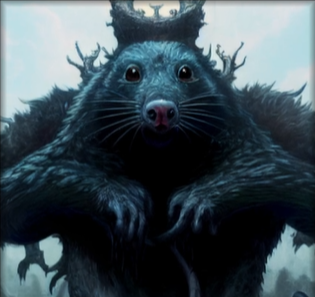 The rat king or roi-de-rats is a very creepy conjoined creature