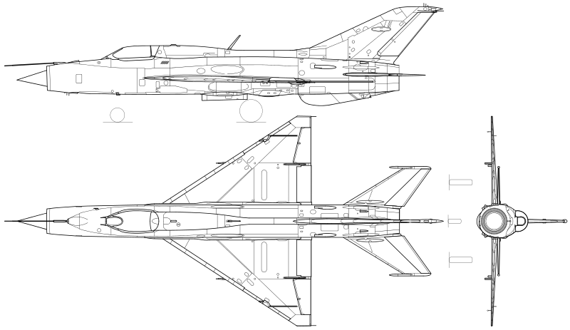 ソビエト MiG-21 ミグ21 バッライカ 1/123 ソビエト MiG-21 ミグ21 バッライカ 1/123