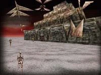 Gothic Pod in Worlds Chat Gold. Credit: Worlds Inc.