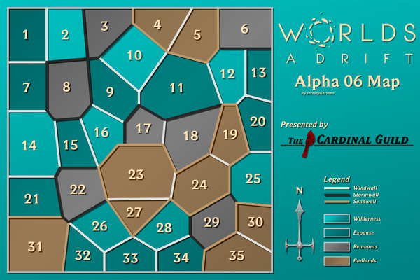 Worlds Adrift Capulca Map 2022
