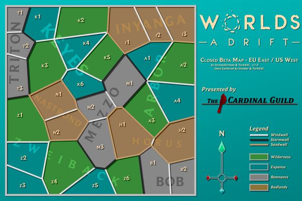 Worlds Adrift Capulca Map 2022