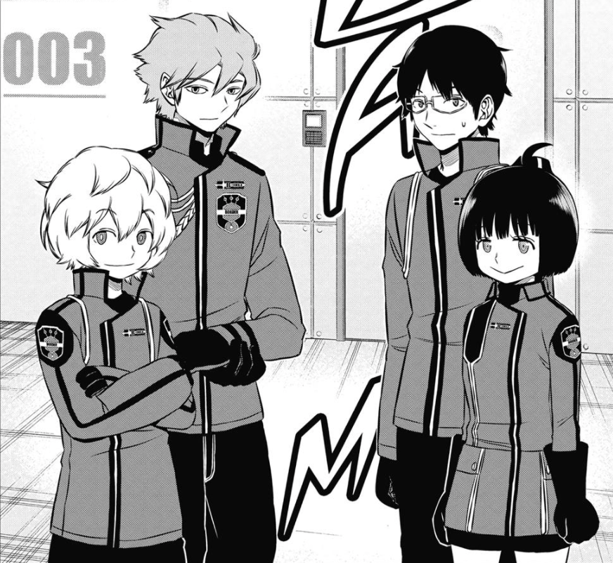 Fallen Under the Tsuji Curse — tamakoma-squad-3: I read on the world trigger