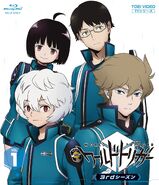 World Trigger S3 Blu Ray Vol 1 cover Tamakoma Second