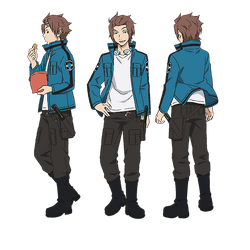 World Trigger Mini Acrylic Panel Yuichi Jin Hoodie Vol.2