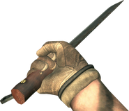 The machete, one of Diana's signature weapons