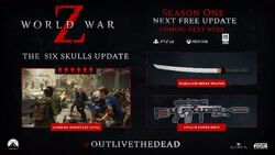 World War Z Roadmap  Season 1 free updates and DLC - GameRevolution