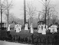 May Day festivities at National Park Seminary in Maryland, 1907.