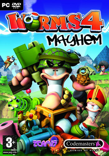 Worms 4- Mayhem PC boxart