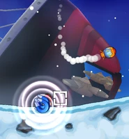 The Electromagnet repelling a Super Bunker Buster.