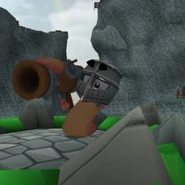 WFUS7.jpg (21 KB) A wooden Bazooka in Worms Forts Under Siege.