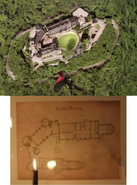 Plan of the castle from the 2017 Series