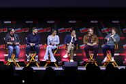 Damien Holbrook, Marcus Rutherford, Madeleine Madden, Daniel Henney, Rafe Judkins, and Dónal Finn